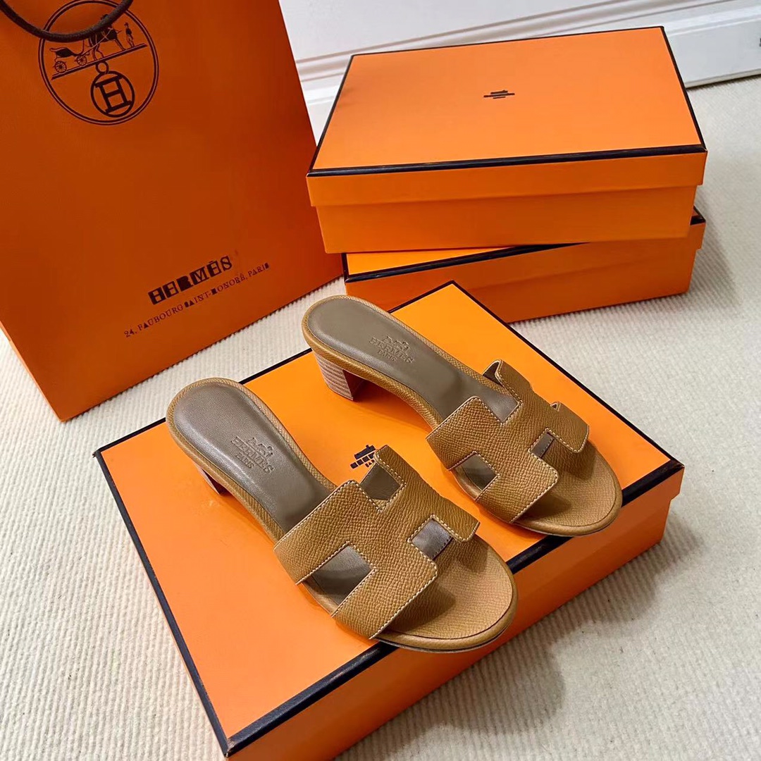 에르메스 올수공 오아시스 슬리퍼 샌들 앱송 43